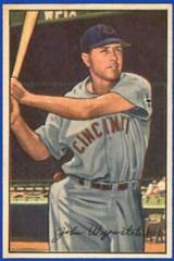 Johnny Wyrostek Baseball Cards 1952 Bowman Prices