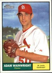 Adam Wainwright #11 Baseball Cards 2010 Topps Heritage Prices