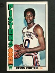 Kevin Porter #84 Basketball Cards 1976 Topps Prices