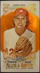 Steve Carlton [Mini Orange] #101 Baseball Cards 2022 Topps Allen & Ginter Chrome Prices