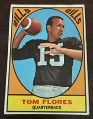 Tom Flores #16 Football Cards 1967 Topps Prices