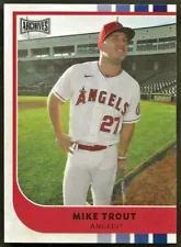 Mike Trout Baseball Cards 2021 Topps Archives Snapshots Prices