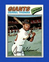 Derrel Thomas #266 Baseball Cards 1977 Topps Prices