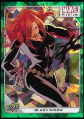 Black Widow [Green Crackle] #89 Marvel 2023 Upper Deck Platinum Prices