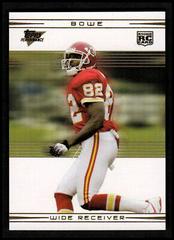 Dwayne Bowe [Gold] Football Cards 2007 Topps Performance Prices