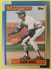 Alvin Davis #373 Baseball Cards 1990 Topps Tiffany Prices