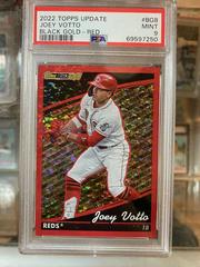 Joey Votto [Red] #BG-8 Baseball Cards 2022 Topps Update Black Gold Prices
