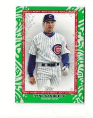 Ryne Sandberg [Green] Baseball Cards 2022 Topps Rip Prices