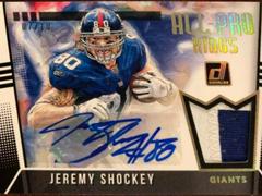 Jeremy Shockey [Autograph] Football Cards 2018 Donruss All Pro Kings Prices