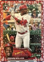Jordan Walker [Red] Baseball Cards 2023 Topps Holiday Prices