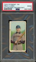 Fred Clarke [Holding Bat] #NNO Baseball Cards 1909 T206 Piedmont 150 Prices