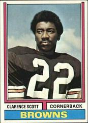 Clarence Scott #64 Football Cards 1974 Topps Prices