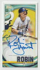 Robin Yount Baseball Cards 2022 Topps Rip Autographs Prices