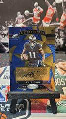 A. J. Brown [Signatures Blue Etch] #GT-14 Football Cards 2023 Panini Certified Gold Team Prices
