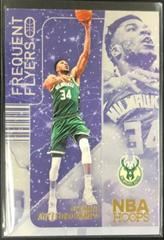 Giannis Antetokounmpo [Winter] Basketball Cards 2022 Panini Hoops Frequent Flyers Prices
