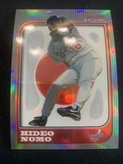 Hideo Nomo [Refractor] #3 Baseball Cards 1997 Bowman Chrome International Prices