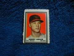 Jerry Adair Baseball Cards 1962 Topps Stamps Prices