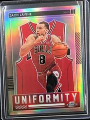 Zach LaVine #12 Basketball Cards 2021 Panini Contenders Optic Uniformity Prices