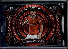 Bruno Fernandes [Red Pulsar] Soccer Cards 2022 Panini Obsidian Equinox Prices