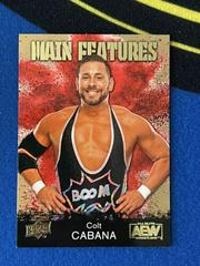 Colt Cabana [Gold] Wrestling Cards 2021 Upper Deck AEW Main Features Prices