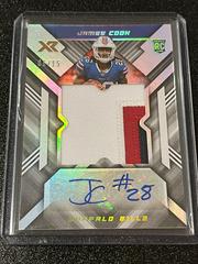 James Cook [White] #RXA-JC Football Cards 2022 Panini XR Rookie XL Swatch Autographs Prices