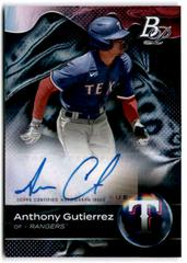 Anthony Gutierrez [Autograph] Baseball Cards 2023 Bowman Platinum Top Prospects Prices