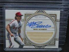Mike Schmidt #DCA-MS Baseball Cards 2022 Topps Definitive Autograph Collection Prices