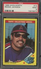 Reggie Jackson Baseball Cards 1986 Woolworth Prices