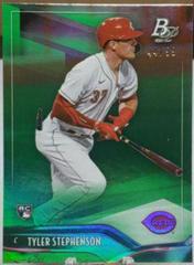 Tyler Stephenson [Green] Baseball Cards 2021 Bowman Platinum Prices