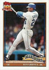 Ken Griffey Jr. #790 Baseball Cards 1991 Topps Prices
