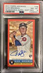 Alex Bregman [Soft Red] Baseball Cards 2017 Topps Archives 1959 Bazooka Autographs Prices