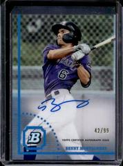 Benny Montgomery [Refractor] Baseball Cards 2022 Bowman Heritage Chrome Prospect Autographs Prices