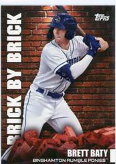 Brett Baty #BB-15 Baseball Cards 2022 Topps Pro Debut Brick by Brick Prices