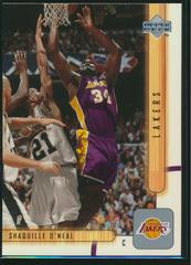 Shaquille O'Neal Basketball Cards 2001 Upper Deck Prices