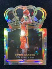 Devin Booker [Crystal Gold] #36 Basketball Cards 2021 Panini Crown Royale Prices