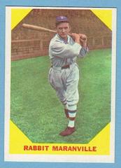 Lefty Grove [Rabbit Maranville Back] Baseball Cards 1960 Fleer Prices