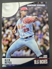 Alex Reyes #SS-19 Baseball Cards 2022 Topps Significant Statistics Prices