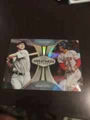 Ted Williams, Mookie Betts #GRE-12 Baseball Cards 2019 Topps Chrome Greatness Returns Prices