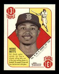 Mookie Betts [Mini Blue Back] #8 Baseball Cards 2015 Topps Heritage '51 Collection Prices