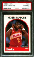 Moses Malone Basketball Cards 1989 Hoops Prices