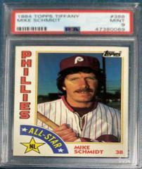 Mike Schmidt #388 Baseball Cards 1984 Topps Tiffany Prices