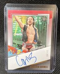 Cameron Grimes [Red] #NS-CGR Wrestling Cards 2022 Panini NXT WWE Signatures Prices