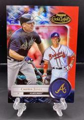 Chipper Jones [Class 3 Red] #90 Baseball Cards 2022 Topps Gold Label Prices