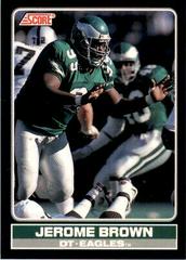 Jerome Brown Football Cards 1990 Panini Score Young Superstars Prices