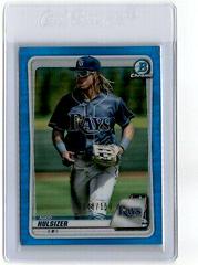 Niko Hulsizer [Blue Refractor] Baseball Cards 2020 Bowman Draft Chrome Prices