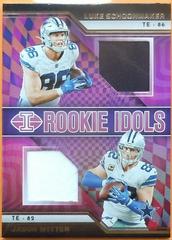 Jason Witten / Luke Schoonmaker #15 Football Cards 2023 Panini Illusions Rookie Idols Dual Memorabilia Prices