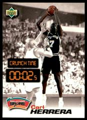 Carl Herrera Basketball Cards 1997 Upper Deck Nestle Crunch Time Prices