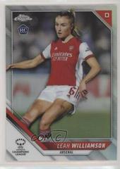 Leah Williamson [Refractor] Soccer Cards 2021 Topps Chrome UEFA Women’s Champions League Prices