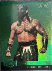 Luchasaurus [Precious Metal Gems Green] #120 Wrestling Cards 2022 SkyBox Metal Universe AEW Prices