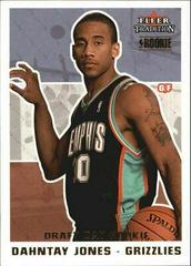 Dahntay Jones Draft Day Rookie #280 Basketball Cards 2003 Fleer Prices